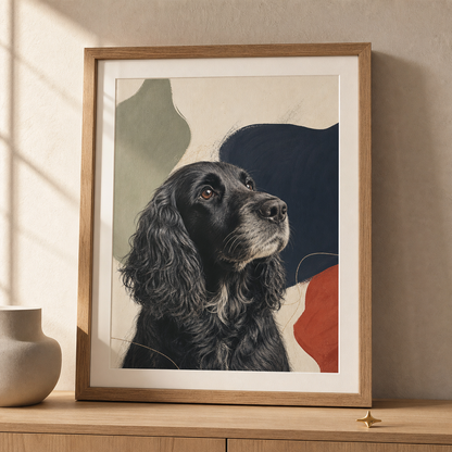 Personalized pet portrait